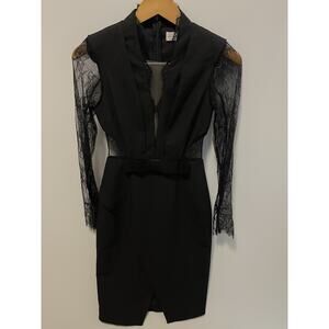 DONNEE PAR DIEU Dress XS Long Lace Sleeve NWT